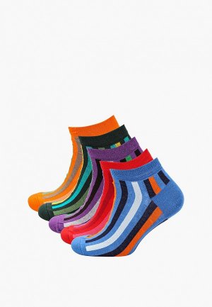 Носки 5 пар bb socks. Цвет: разноцветный