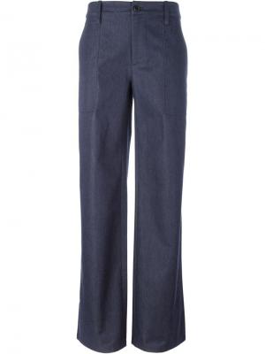 Широкие брюки Société Anonyme. Цвет: синий