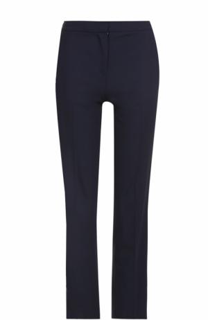 Укороченные брюки прямого кроя со стрелками Diane Von Furstenberg. Цвет: синий