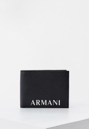 Кошелек Armani Exchange. Цвет: черный
