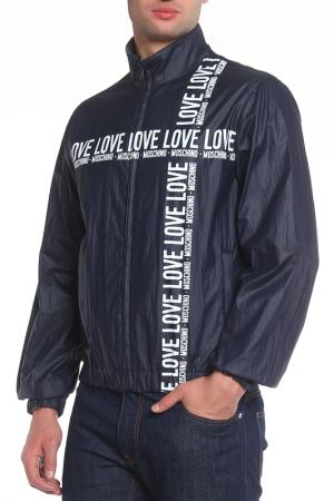 Куртка LOVE MOSCHINO. Цвет: elettric blue