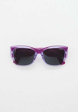 Очки солнцезащитные Vogue® Eyewear. Цвет: фиолетовый