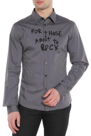 Рубашка CNC COSTUME NATIONAL C'N'C'. Цвет: серый