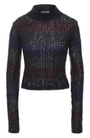 Пуловер с высоким воротником Acne Studios. Цвет: синий
