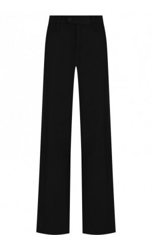 Однотонные расклешенные брюки со стрелками Chloé. Цвет: черный