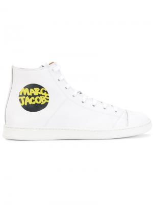 Хайтопы на шнуровке Marc Jacobs. Цвет: белый