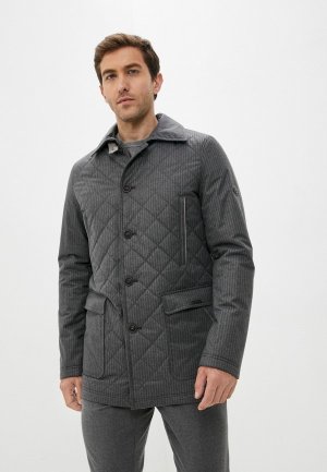 Куртка утепленная Bazioni. Цвет: серый