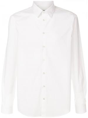 Рубашка с длинными рукавами MSGM. Цвет: белый