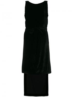 Платье с драпировкой Gareth Pugh. Цвет: чёрный