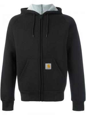 Куртка с капюшоном Car-Lux Carhartt. Цвет: чёрный