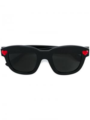 Солнцезащитные очки New Wave Lolita Saint Laurent Eyewear. Цвет: чёрный