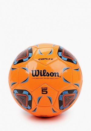 Мяч футбольный Wilson. Цвет: оранжевый