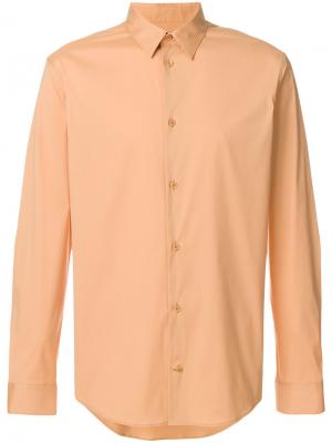 Рубашка Extreme Hem Balenciaga. Цвет: жёлтый и оранжевый