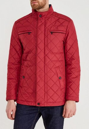 Куртка утепленная Bazioni. Цвет: бордовый