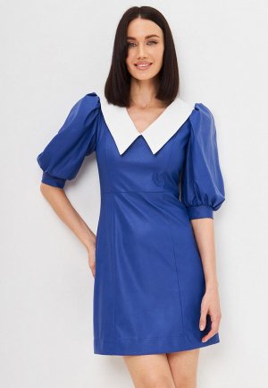 Платье BRMSK. Цвет: синий