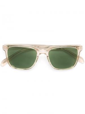 Солнцезащитные очки NDG-1 Oliver Peoples. Цвет: телесный