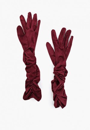 Перчатки Havvs. Цвет: бордовый