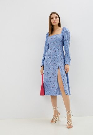 Платье TrendyAngel. Цвет: голубой