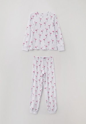 Пижама PlayToday. Цвет: белый