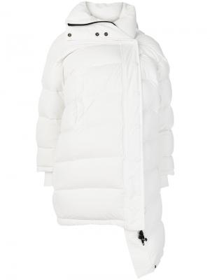 Куртка-пуховик Outspace Balenciaga. Цвет: белый