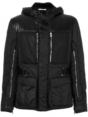 Стеганая куртка с молниями Givenchy. Цвет: чёрный