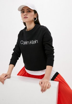 Свитшот Calvin Klein. Цвет: черный