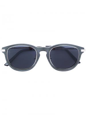Солнцезащитные очки C Décor Cartier. Цвет: серый