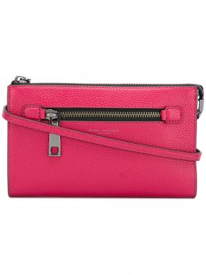 Маленькая сумка через плечо Gotham Marc Jacobs. Цвет: розовый и фиолетовый