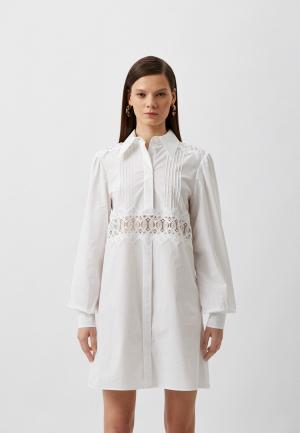 Платье Alberta Ferretti. Цвет: белый