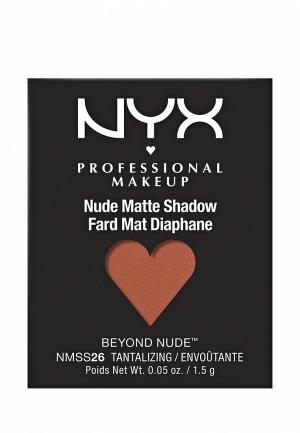 Тени для век Nyx Professional Makeup. Цвет: розовый