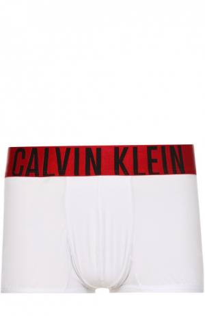 Боксеры с широкой контрастной резинкой Calvin Klein Underwear. Цвет: белый