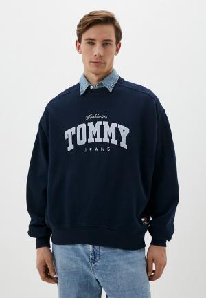 Свитшот Tommy Jeans. Цвет: синий