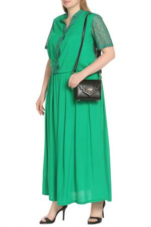Платье Индира BlagoF. Цвет: зеленый