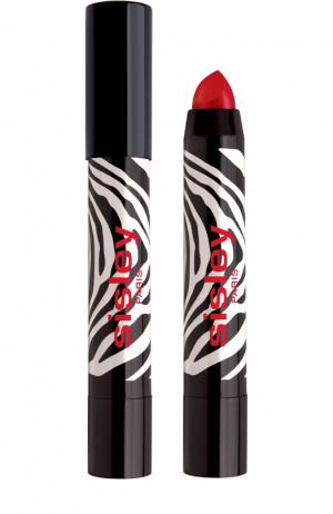 Матовый карандаш-помада Phyto-Lip Twist, оттенок №18 Холодный красный Sisley. Цвет: бесцветный