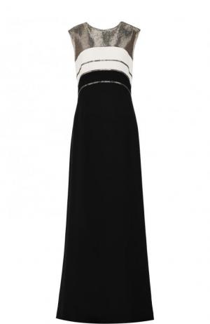 Платье вечернее Escada. Цвет: черно-белый
