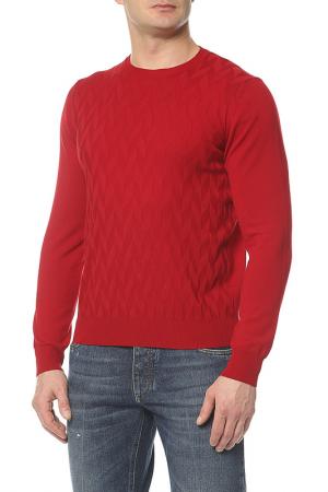 Пуловер Corneliani. Цвет: красный