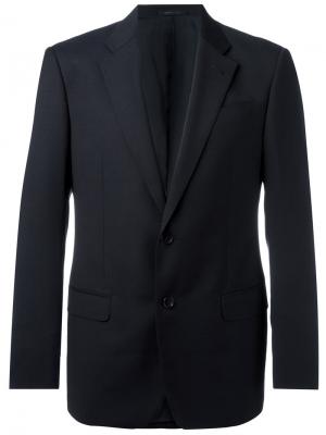 Однобортный пиджак Armani Collezioni. Цвет: чёрный