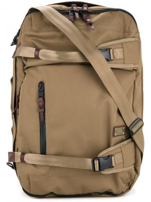 Рюкзак с пряжками As2ov. Цвет: коричневый