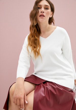Пуловер Elena Miro. Цвет: белый