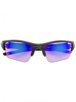 Солнцезащитные очки Flack Jacket Oakley. Цвет: чёрный