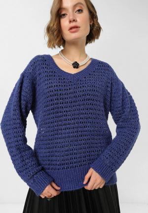 Пуловер Lia Berti. Цвет: синий