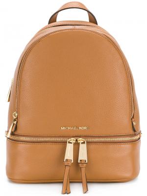 Большой рюкзак Rhea Michael Kors. Цвет: коричневый