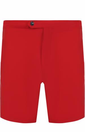 Плавки-шорты с карманами La Perla. Цвет: красный