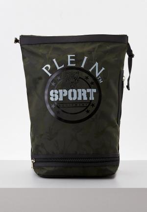Рюкзак Plein Sport. Цвет: зеленый