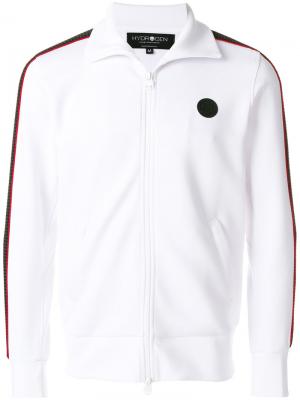 Спортивная куртка с полосками на рукавах Hydrogen. Цвет: белый