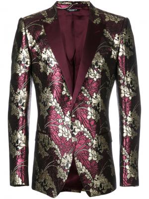 Пиджак-смокинг Dolce & Gabbana. Цвет: красный