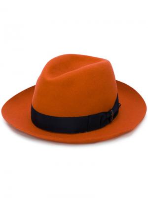 Фетровая шляпа Slide Borsalino. Цвет: коричневый