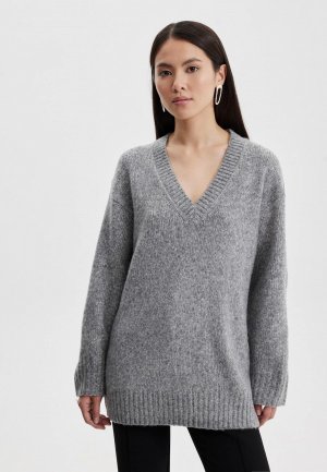 Пуловер Zarina. Цвет: серый