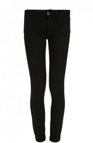 Укороченные джинсы-скинни Dolce & Gabbana. Цвет: черный