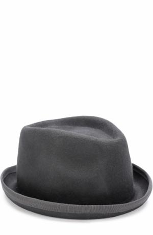 Шерстяная шляпа Isabel Benenato. Цвет: черный
